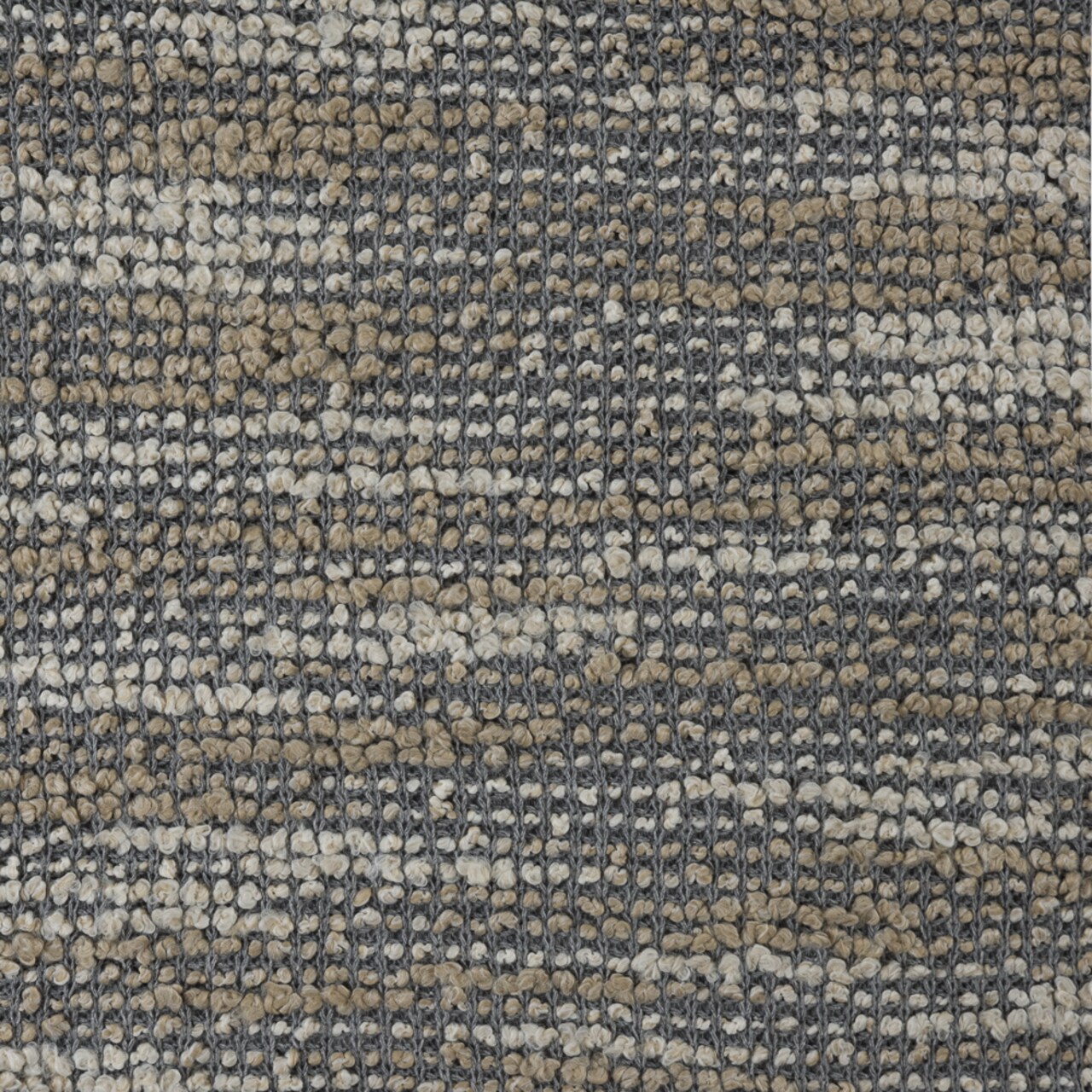1 Yard Griffin Frozen Dew and White Cotton Polyester Boucled Knit Fabric 51 inch Width